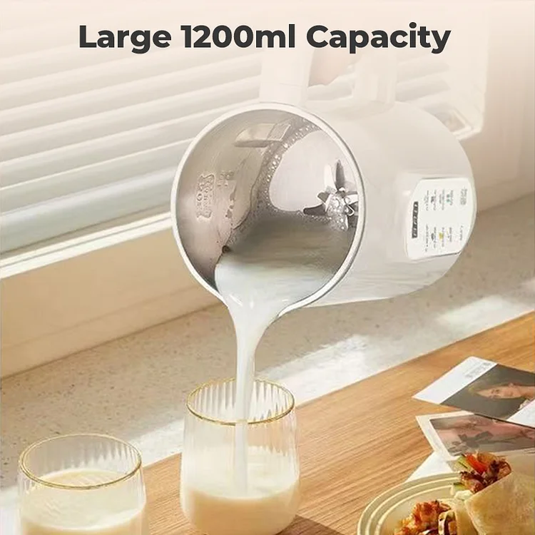 🔥 Multifunctional Nut Milk Maker &ndash; Make Almond, Oat & Soy Milk in Minutes! 🌰🥛