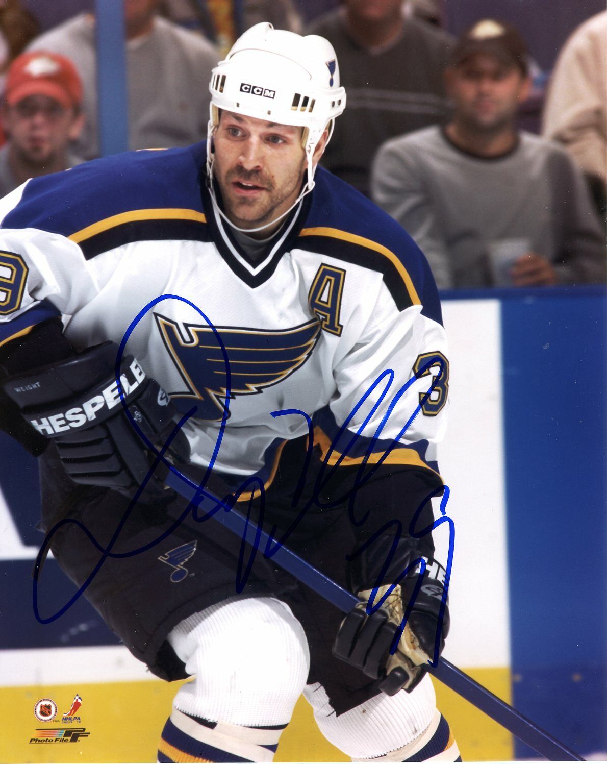 Doug Weight Autographed 8x10 St. Louis Blues # S242