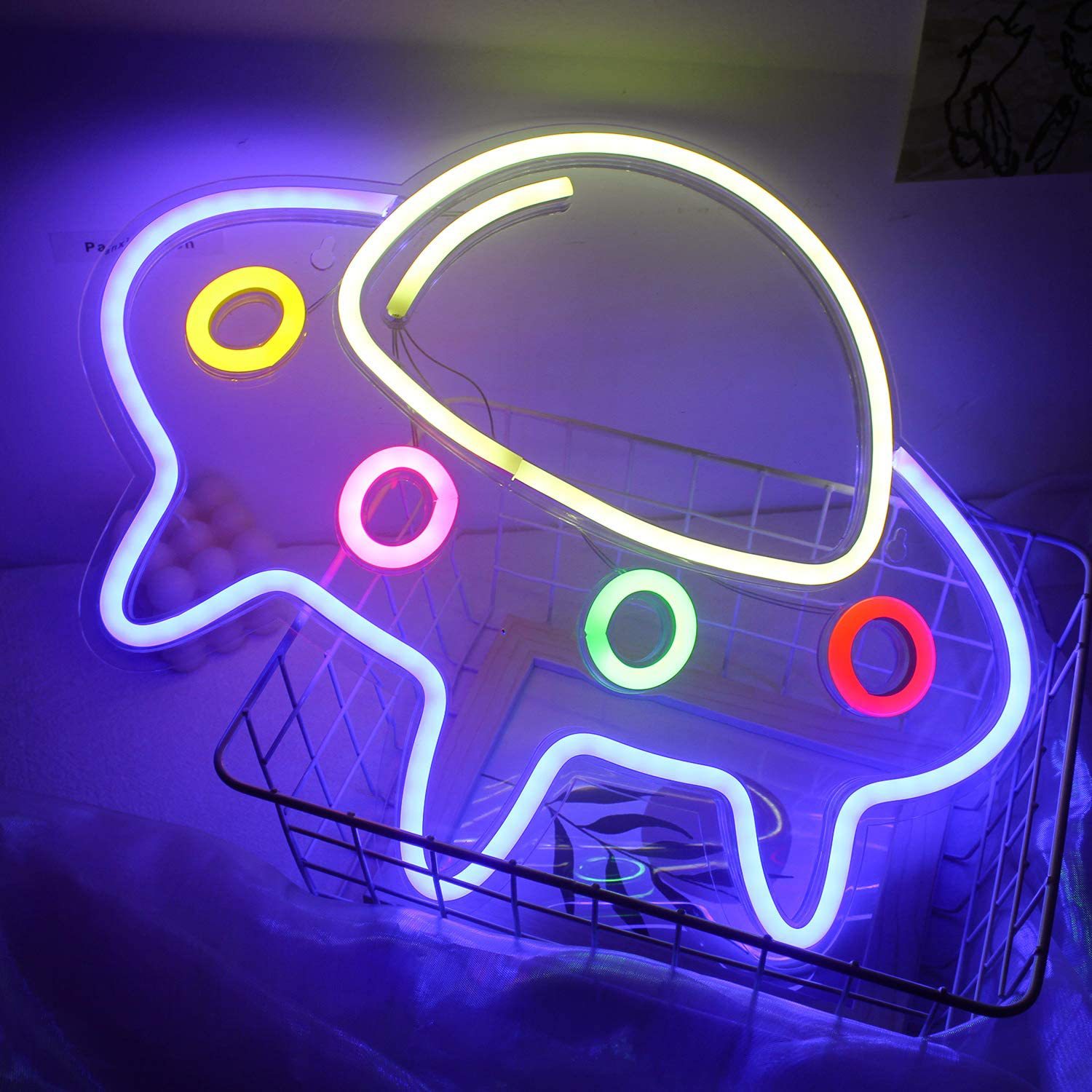 

UFO Spaceship - Led Neon Light Sign, 501 Original