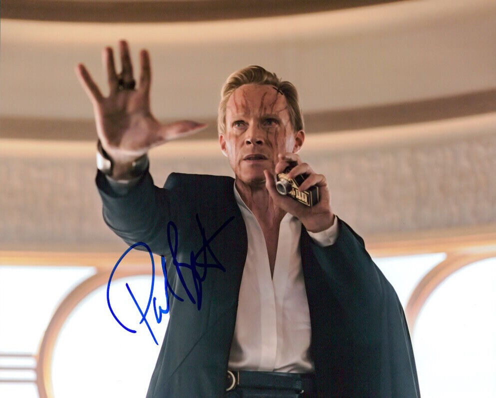 Paul Bettany (Avengers) signed 8x10 Photo Poster painting