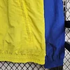 2022/2023 Al-Nassr Reversible Windbreaker (Yellow-Beige) Football Shirt 1:1 Thai Quality