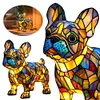 Dog Lamp Dog Series Art Night Light Stained Resin Dog Desk Lamp Home Decor