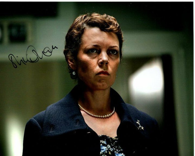 Olivia colman signed autographed doctor who mother Photo Poster painting