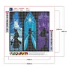 Disney Princess Silhouettes-Full Round Diamond Painting 30*30CM