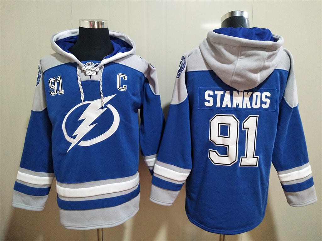 Tampa Bay Lightning Hoodie #91 STAMKOS mysite