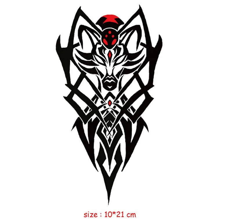 Tattoo Sticker machine gear waterproof Temporary hand arm leg back Tatoo Stickers Flash Fake Tattoos for girl Woman man