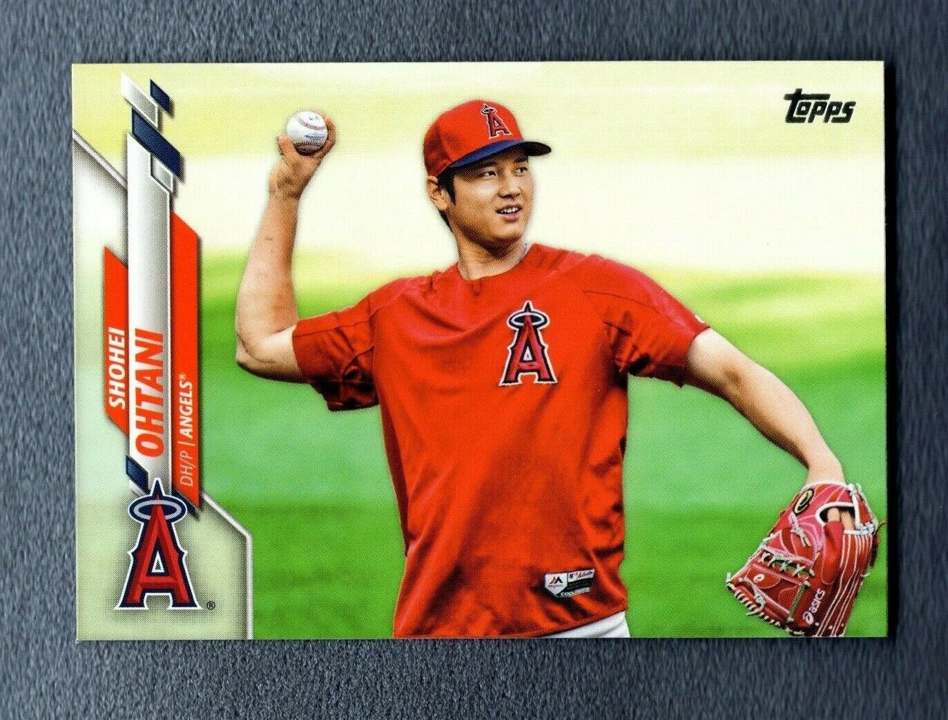 2020 Topps Base Set Photo Poster painting Variations #125 Shohei Ohtani warmup shirt A13 123