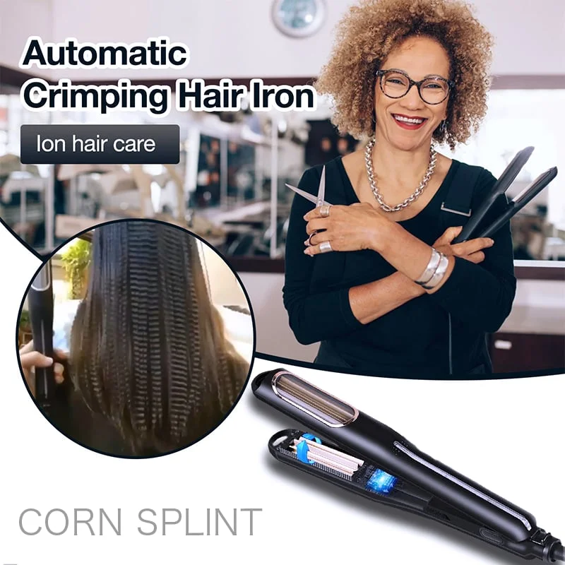 Automatic hair curler - corn splint