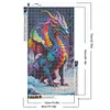 uk.everydayedeals Diamond Painting - Full Round - Dragon(40*70cm)
