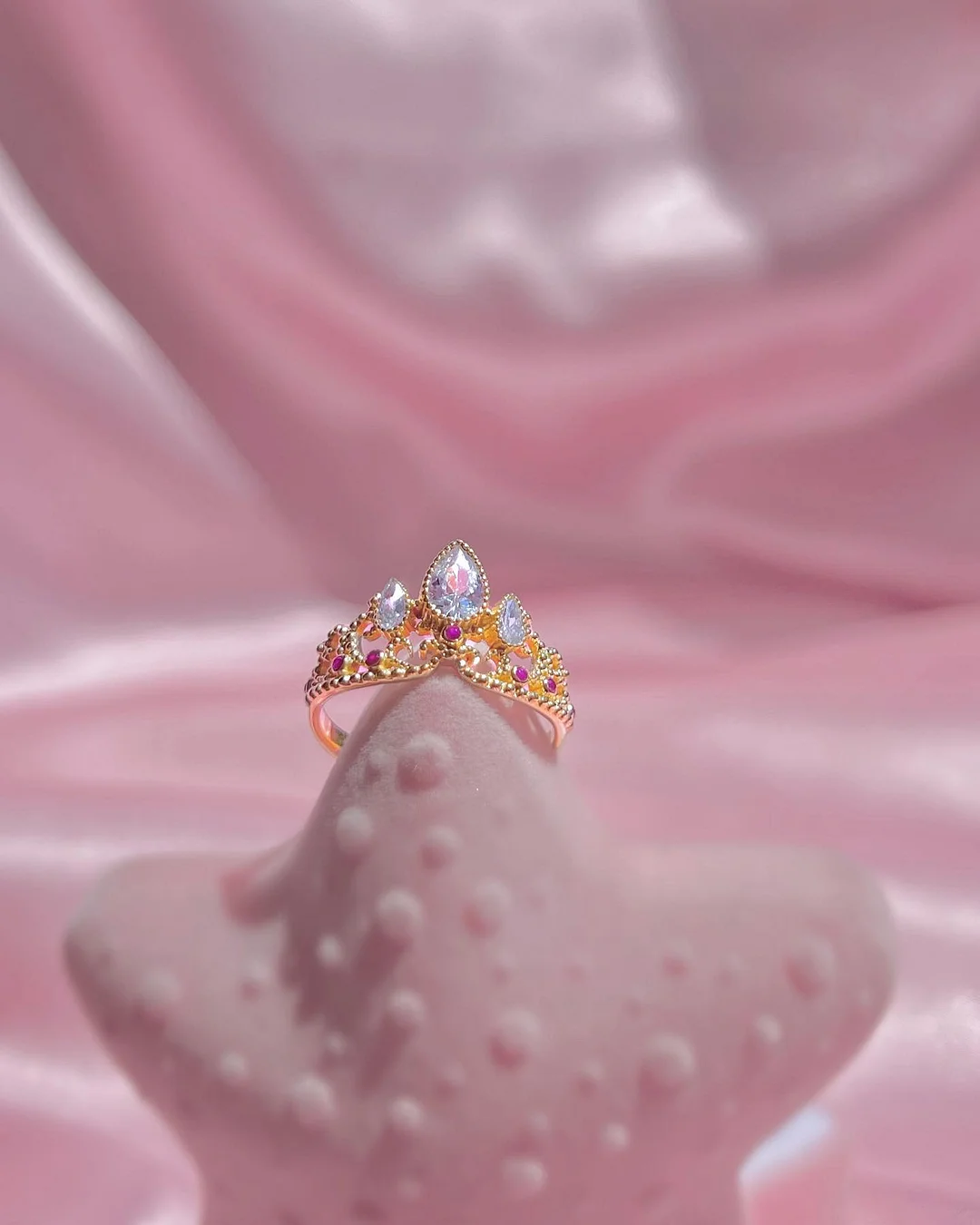 Rapunzel Crown Ring