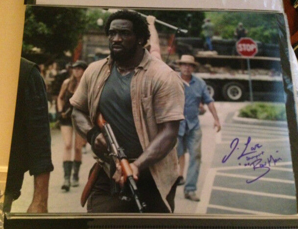 Travis Love signed autographed 11x14 Photo Poster painting Walking Dead Shumpert S.H.I.E.L.D