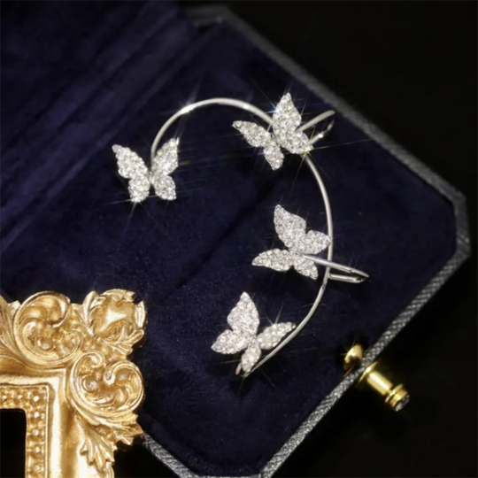 Hugoiio™ (🎅Early Christmas Gift - Save 50% OFF🎁) Zircon Butterfly Earrings