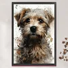 West Highland Terrier-11CT Stamped Cross Stitch 40*60cm(Big Size)