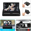 4.3 Inch HD Baby Car Mirror Folding Screen 8LED IR Night Vision Baby Car Monitor