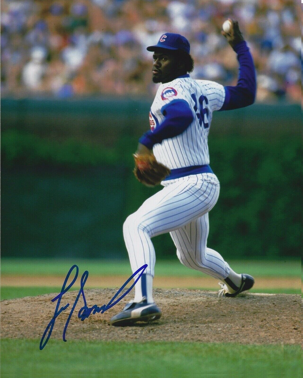 Lee Smith Autographed Signed 8x10 Photo Poster painting ( HOF Cubs ) REPRINT