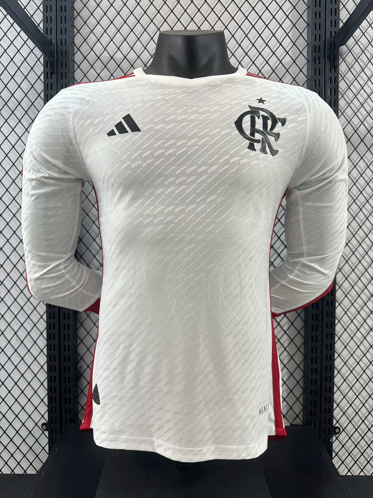 2024-25 Flamengo Away Long Sleeve Jersey - Player Edition