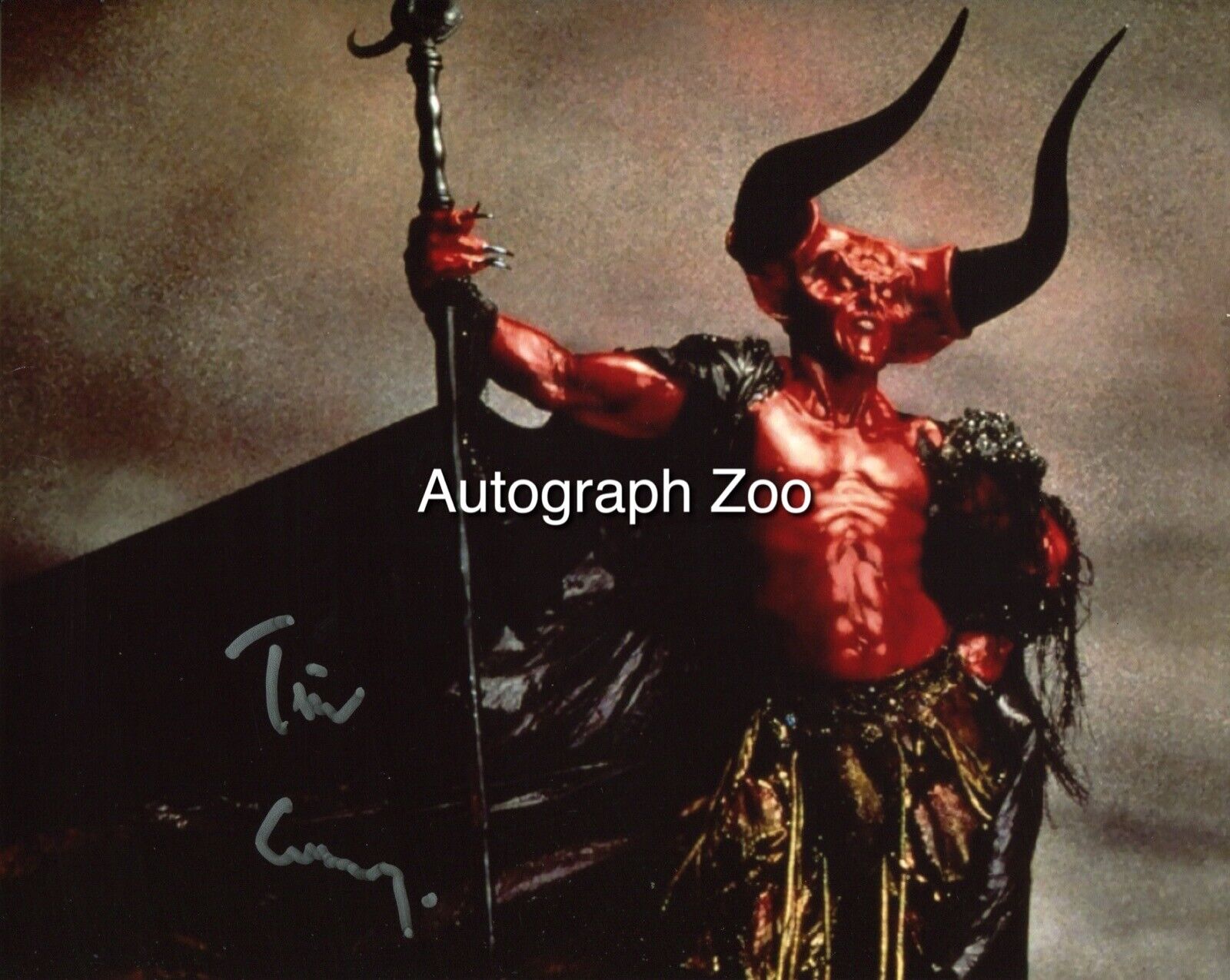 LEGEND 8x10 movie Photo Poster painting signed by actor Tim Curry