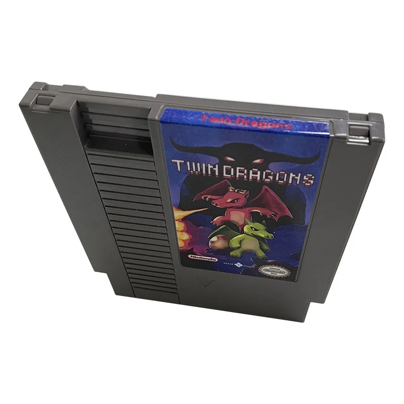 Twin Dragons For Nintendo NES - 8 Bit Game Cartridge