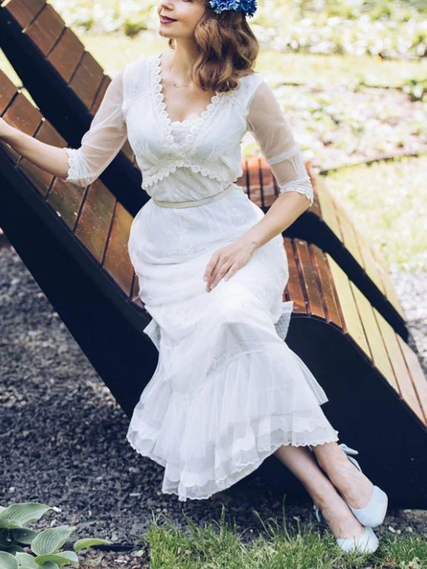 Lace Temperament Wedding Women's Dress