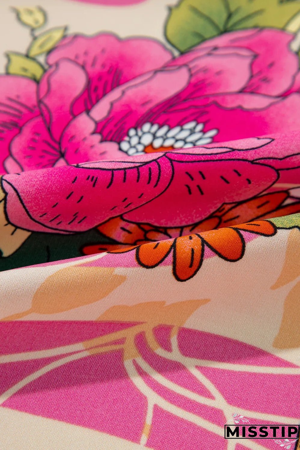 Printed Open Front Cover Up