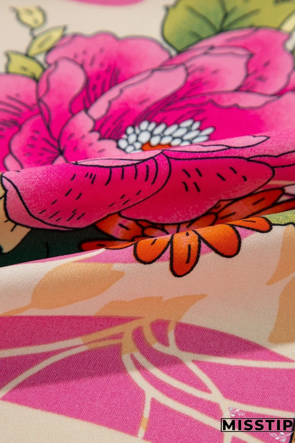 Printed Open Front Cover Up