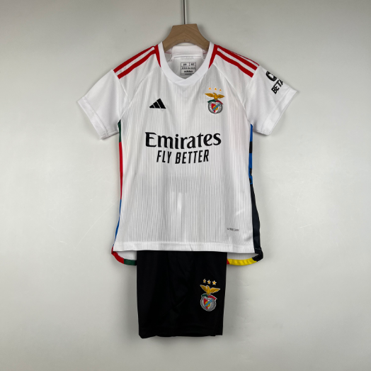 23/24 Benfica Third Away Kids Kit Football Shirts 1:1 Thai Quality