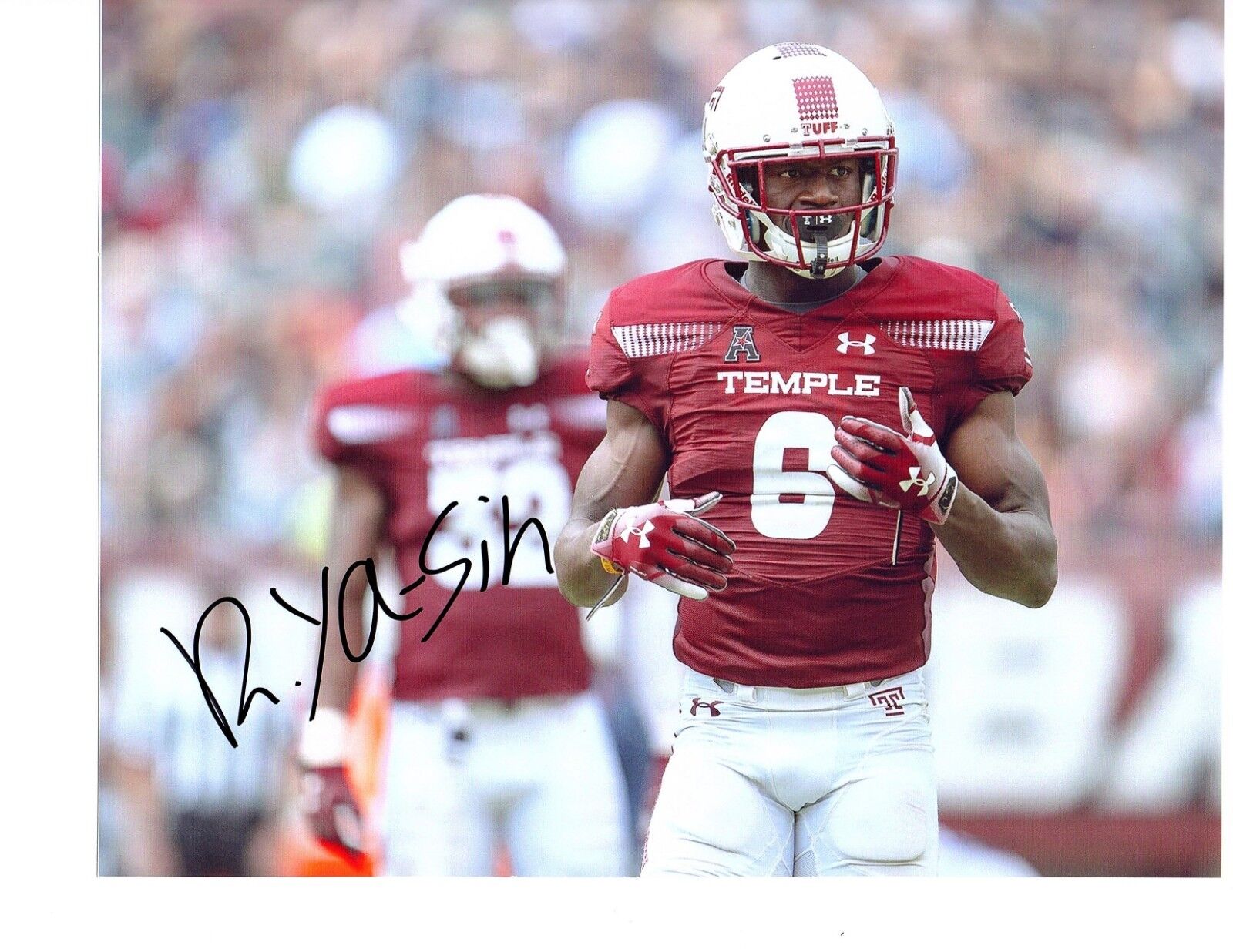 Rock Ya-Sin Temple Owls signed autographed 8x10 football Photo Poster painting 2019 NFL Draft