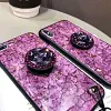 Hair Ball Airbag Bracket Diamond Huawei iPhone Samsung Case
