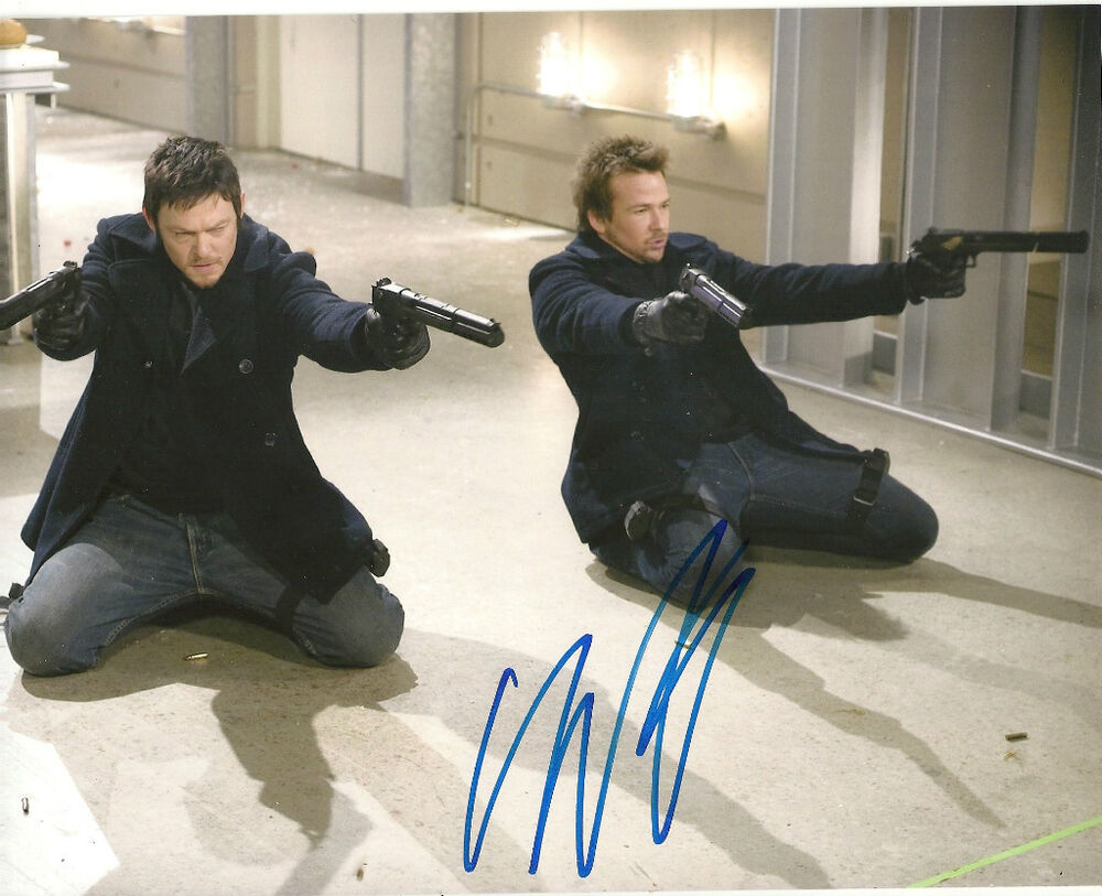 SEAN PATRICK FLANERY 'BOONDOCK SAINTS' SIGNED 8X10 Photo Poster painting