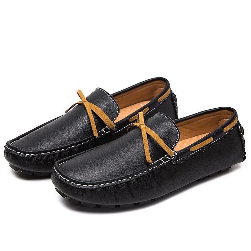 Men's Shoes Fashionable Versatile Casual Classic Mens Loafers Elegant Set of Feet Flat Shoes and Men's Driving Shoes