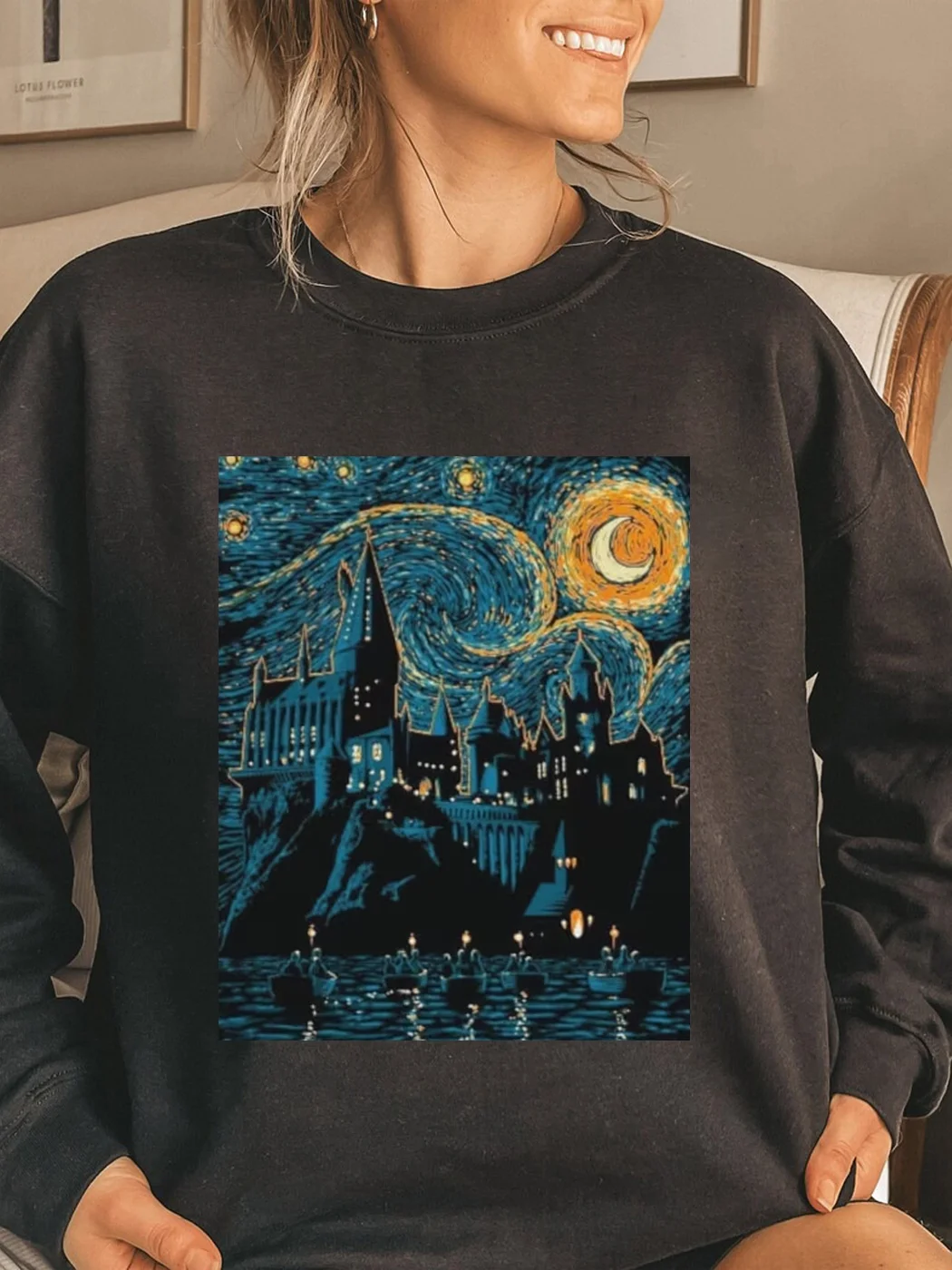 Wizard Castle Book Sweatshirt / DarkAcademias /Darkacademias