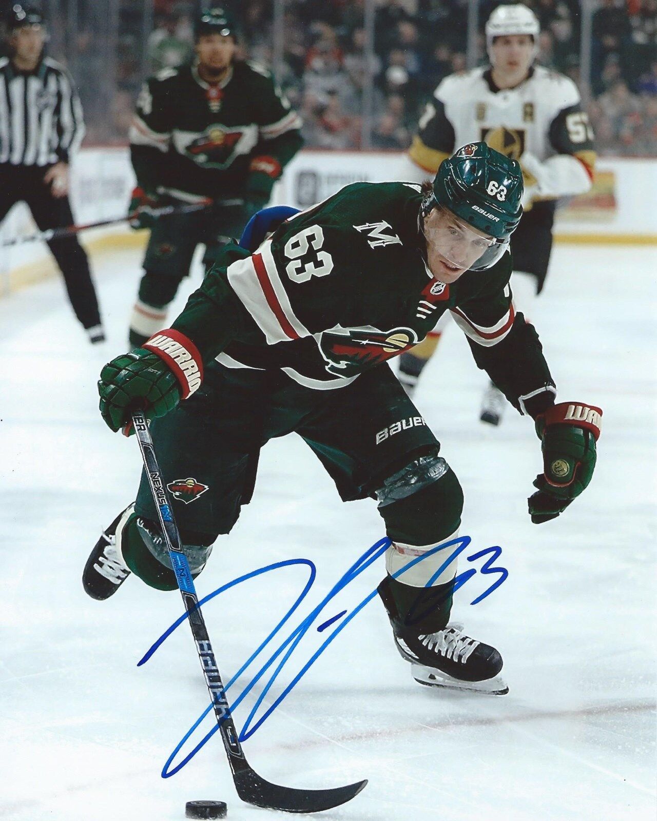 Tyler Ennis Signed 8x10 Photo Poster painting Minnesota Wild Autographed COA C