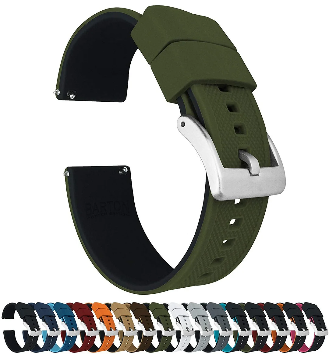 Watch Bands - Elite Silicone Watch Straps