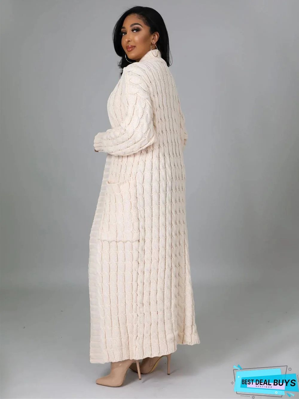 Sexy Casual Solid Color Long Sleeve Sweater