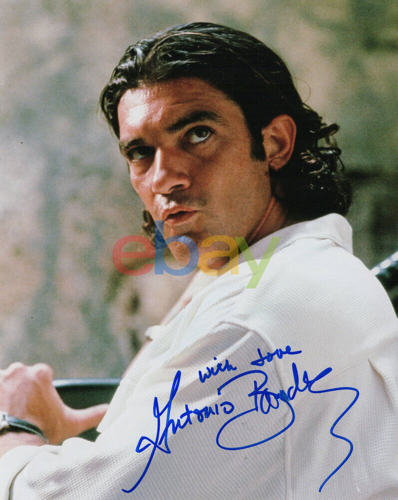 Antonio Banderas signed autographed 8x10 Photo Poster painting reprint