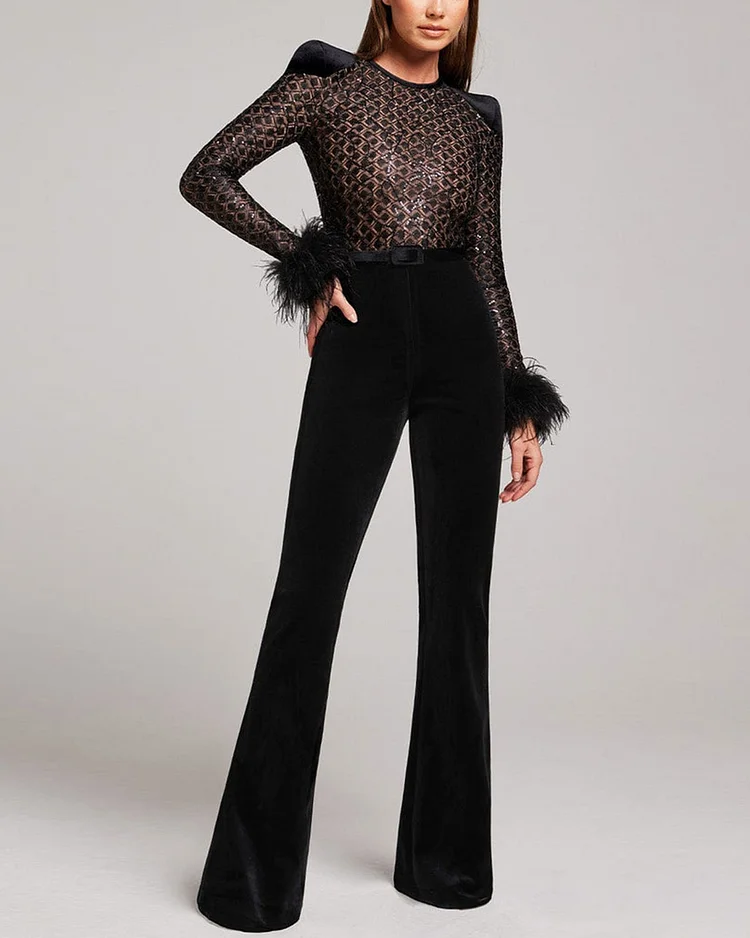 Monique Black Jumpsuit