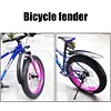 Snow Bike Mudguard Mud Splashing Prevention Bracket for 20 24 26 27.5 Inch Bikes
