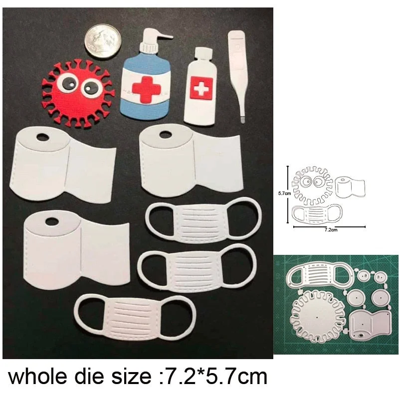 Craft Dies Metal Cutting Dies Cut Die Doctor Nurse Uniform Scrapbooking Dies Craft Paper Knife Mould Blade Punch Steencils Gift