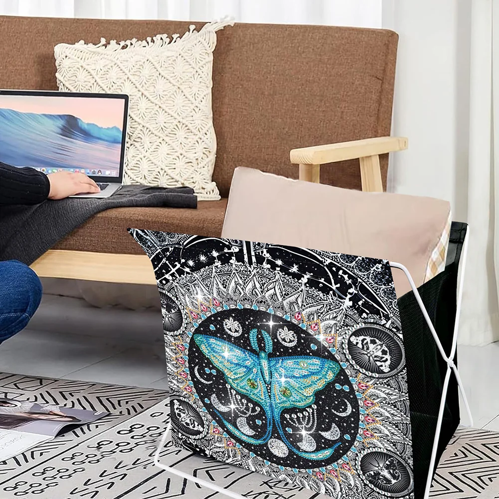 DIY Moth Special Shape Diamond Painting Storage Rack for Adults Kids