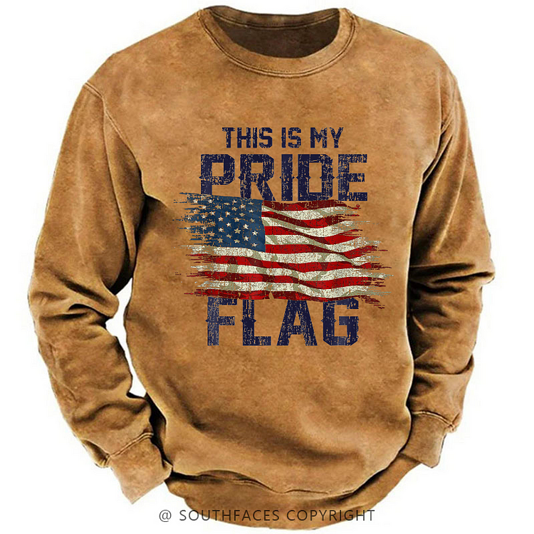 This Is My Proud Flag 4th of July Sweatshirt