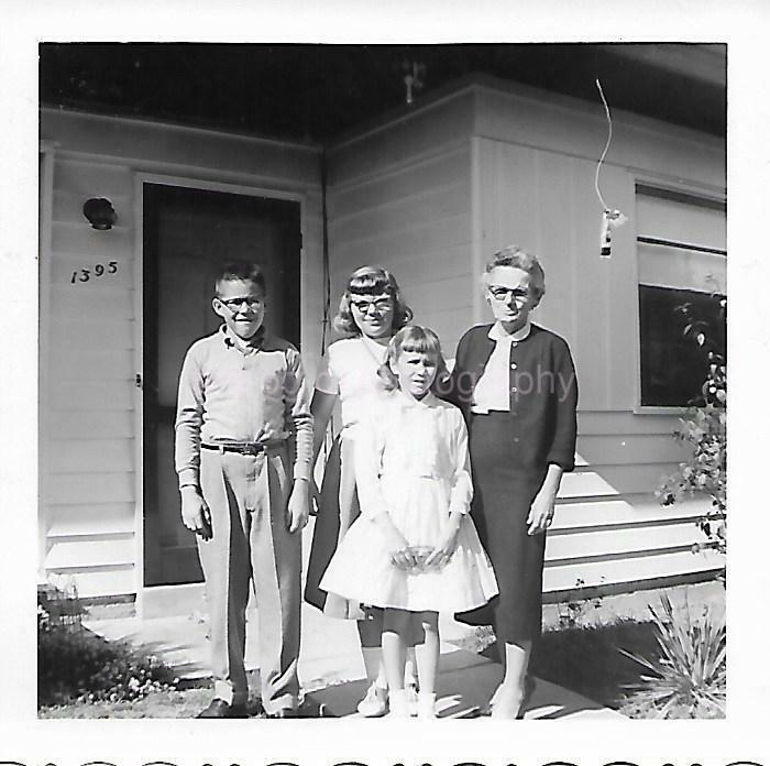 FOUND FAMILY Photo Poster painting bwOriginal Portrait 14 18 X