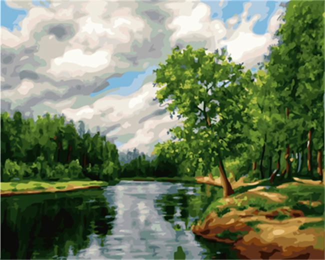 

River Runs – Paint By Numbers - 40*50CM, 501 Original