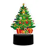 DIY Diamond Painting 7 Color Night Light Lamp Home Decoration Ornament Gift Kit(Christmas Tree)