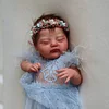 [🔊Heartbeat Sound and Coos] 20" Handmade Lifelike Reborn Newborn Baby Sleeping Girl Named Aliena with Painted Hair - RBBI-Myrebornbabydoll® Myrebornbabydoll®