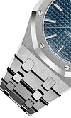 Silver 904L Steel Blue Dial - Automatic - 37mm