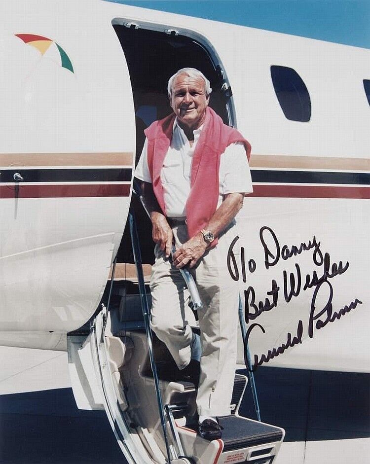 ARNOLD PALMER Signed Photo Poster paintinggraph - Golf Legend - Preprint