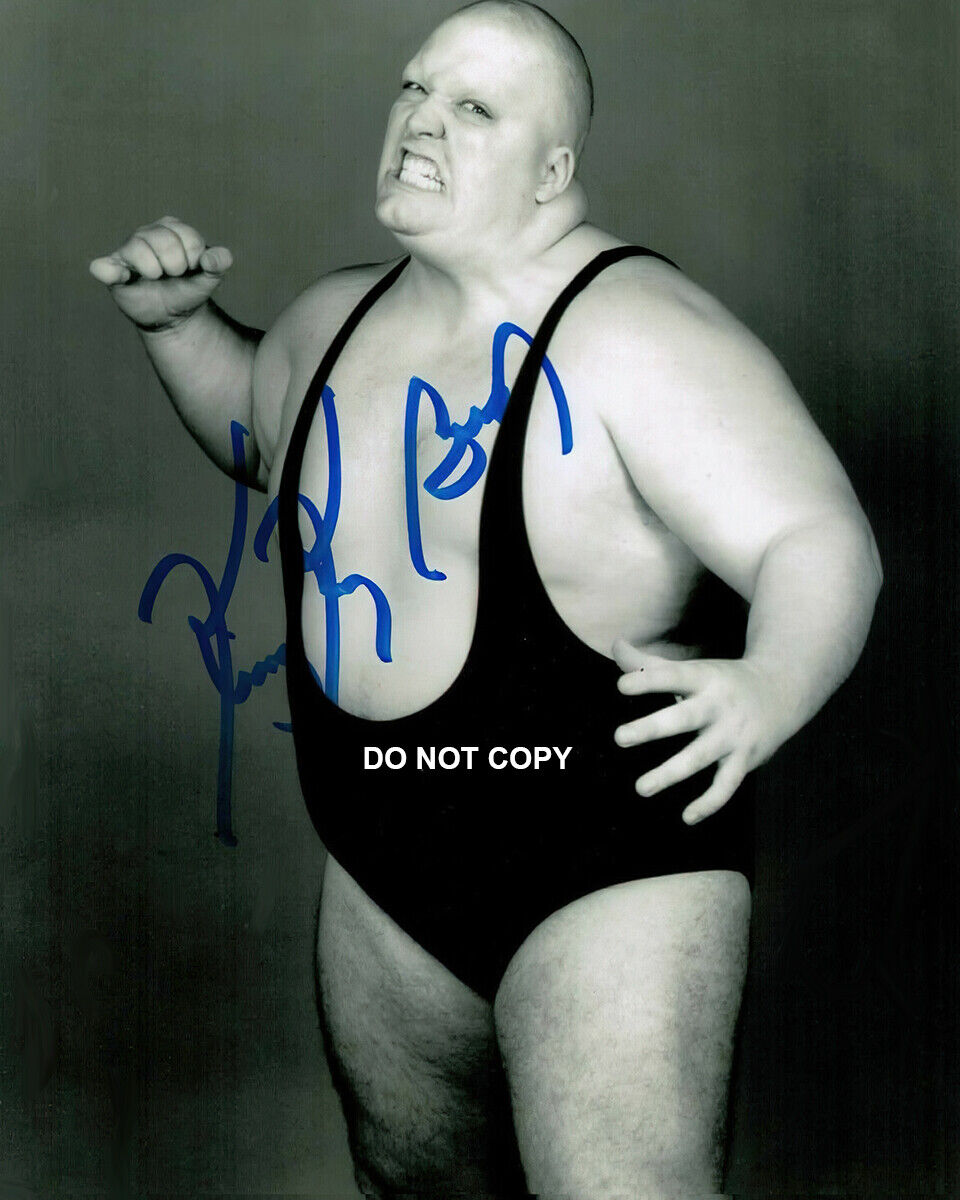 King Kong Bundy - Autographed Signed 8x10 Photo Poster painting (WWE WWF ECW) Reprint