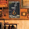 [Grande Taille]C&rsquo;est ce que je fais quand je joue de la guitare et ce que je sais - Panneaux en &eacute;tain m&eacute;tallique(30*40cm)