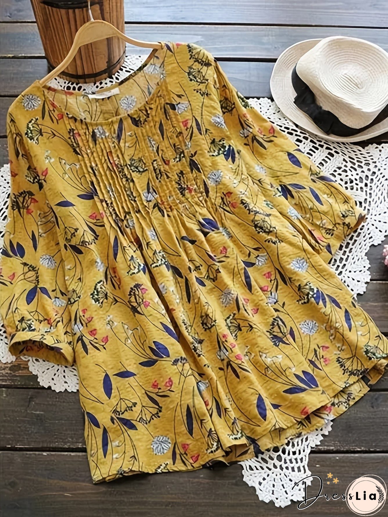 Printed Plus Size Tunic
