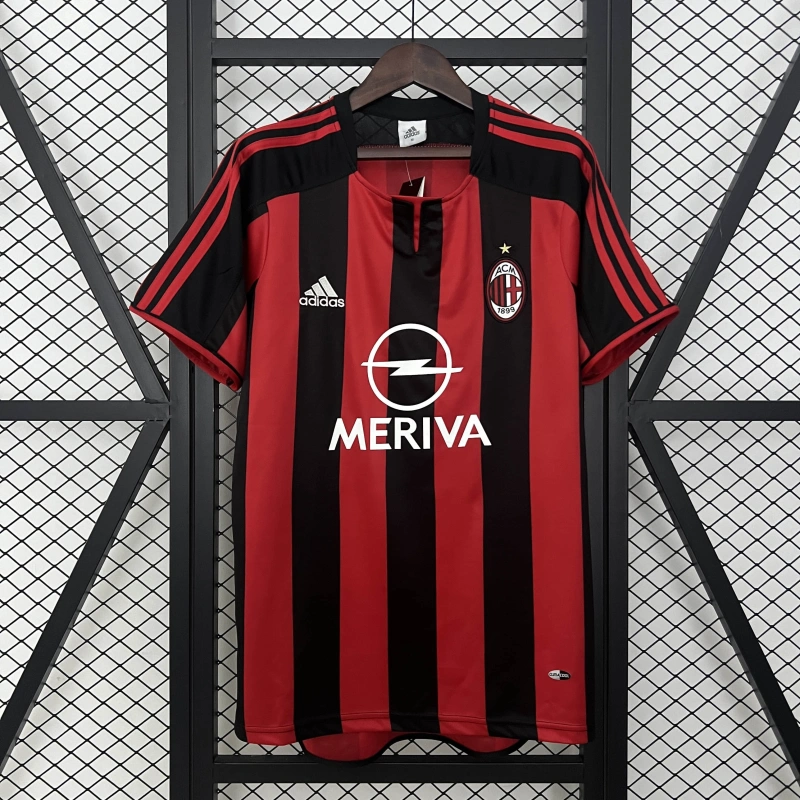 2003-2004 Retro AC Milan Home Football Shirt 1:1 Thai Quality- Maxi Kit